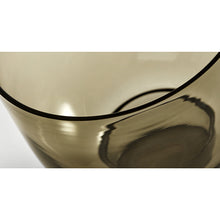 Cargar imagen en el visor de la galería, Jarrón de vidrio Lucid, gris oscuro
