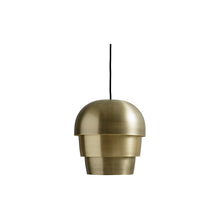 Cargar imagen en el visor de la galería, Lámpara de techo Pine Cone, latón antiguo mate
