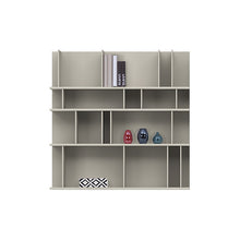 Cargar imagen en el visor de la galería, [Como - 1110] Sistema de pared Como, lacado gris ceniza mate
